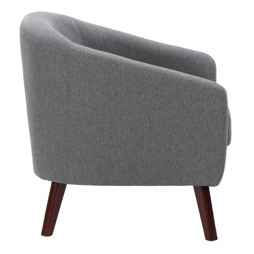 CorLiving LSS-150-C Elwood Modern Tub Chair in Grey
