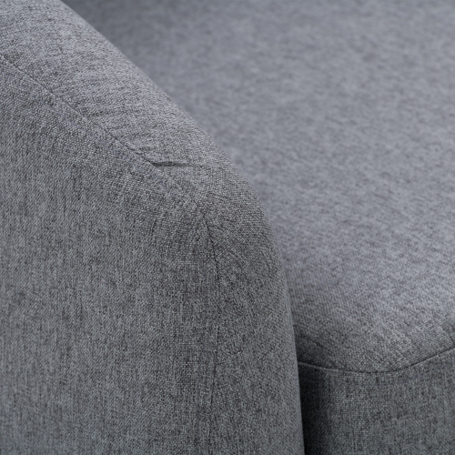 CorLiving LSS-150-C Elwood Modern Tub Chair in Grey