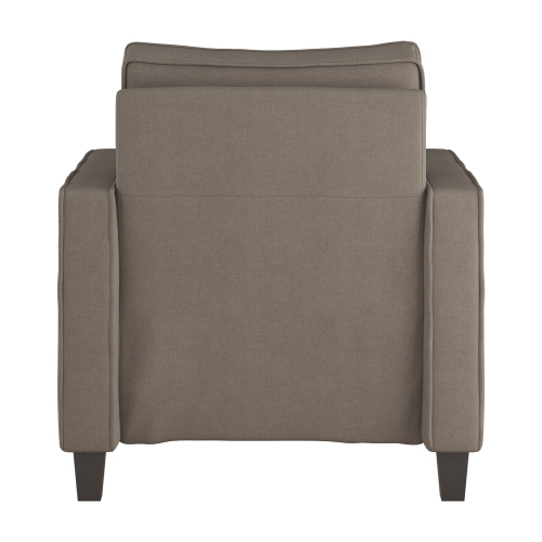 CorLiving Georgia Taupe Fabric Accent Chair