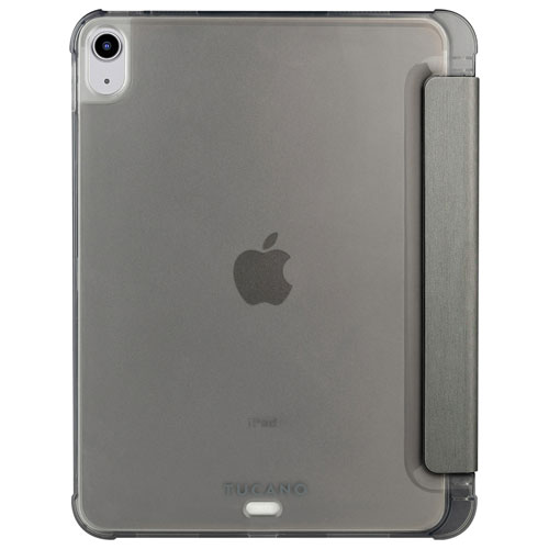 Tucano Milano Italy Satin Folio Case for iPad 11" (A16) / iPad 10.9 (10th Gen) - Grey