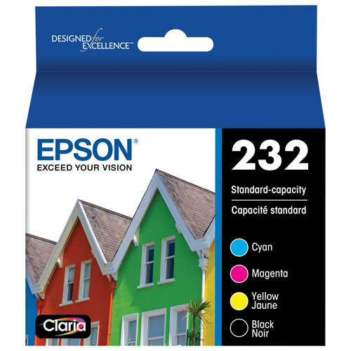 Epson T232 Black and Colour Combo Ink (T232120-BCS) - 4 Pack