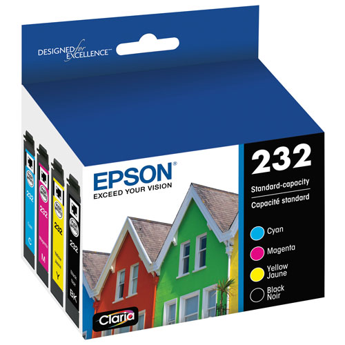 Epson T232 Black and Colour Combo Ink (T232120-BCS) - 4 Pack