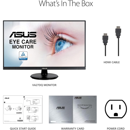 ASUS 27" FHD 75Hz 5ms GTG IPS LCD FreeSync Gaming Monitor