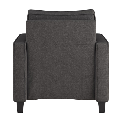 CorLiving Georgia Grey Fabric Accent Chair