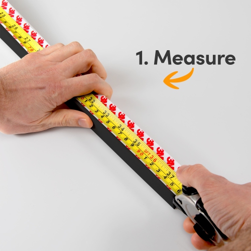 Biltek Cut-to-Size Light Filtering Pleated Fabric Shades, Cordless Fabric Window Privacy Shades - 48" W x 72" H, White or Black