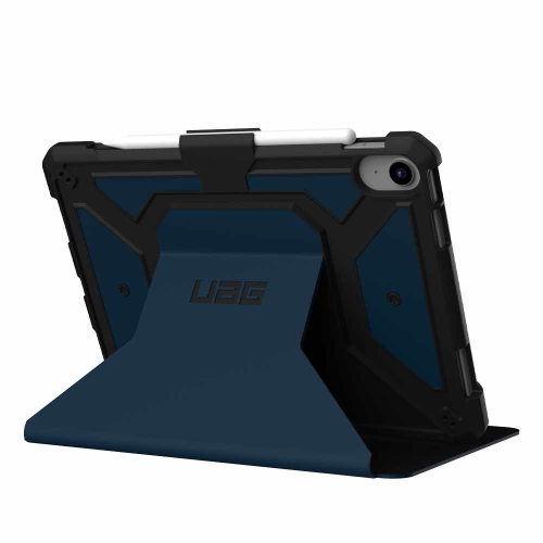 UAG Metropolis iPad 10.2: (7th Gen), (2020) (8th Gen), (2021) (9th Gen) Plastic Fitted Hard Shell Case – Blue