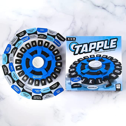 TAPPLE® Word Game | Fast-Paced Family Board Game | Choose a Category & Race Against The Timer to be The Last Player | Learning Game Great for All Ages