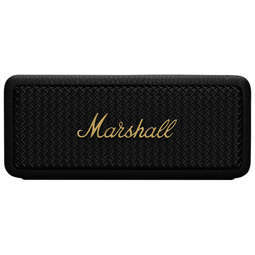 Marshall Emberton II Waterproof Bluetooth Wireless Speaker - Black/Brass