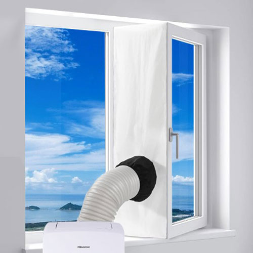 Climatiseur portatif 3-en-1 avec trousse d'installation pour fenêtre à battant avec Wi-Fi de Hisense - 10 500 BTU - Exclusivité Best Buy