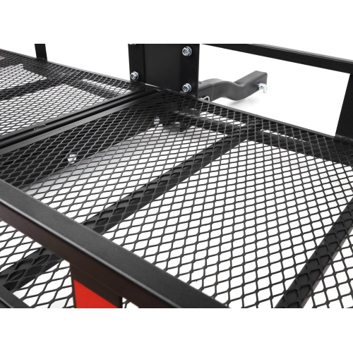 Galaxy Auto 60" x 24" x 6" Hitch Mount Steel Cargo Carrier