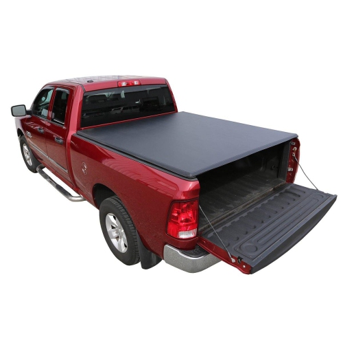 Galaxy Auto 2009-2022 Dodge Ram 1500/2500/3500 5'7" Bed Soft Tri-Fold Tonneau Cover