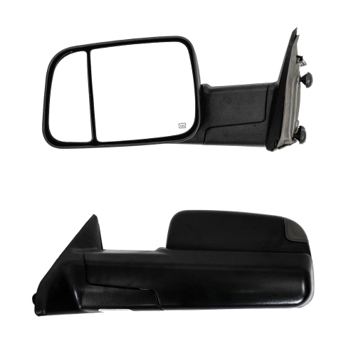 Galaxy Auto 2019-2022 Dodge Ram New Body Manual Folding Towing Mirrors