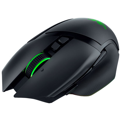 Souris de jeu optique sans fil de 30 000 ppp Basilisk V3 Pro de Razer - Noir