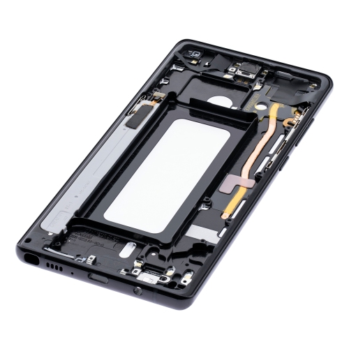 Replacement Mid-Frame Housing Compatible For Samsung Galaxy Note 8 (Black)