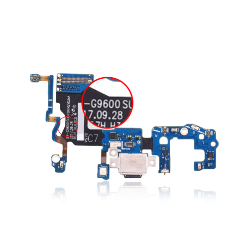 Replacement Charging Port With Flex Cable Compatible For Samsung Galaxy S9 (Dual Sim Version)