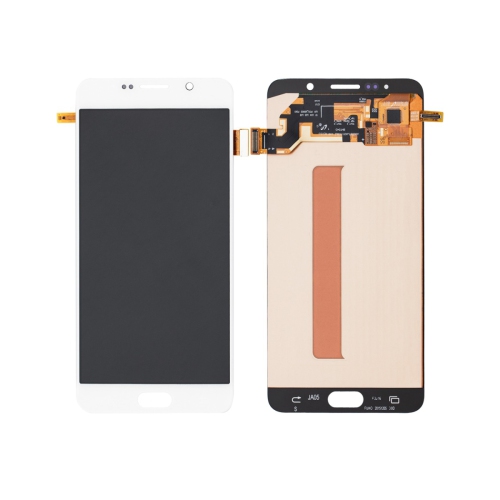 ESOURCE PARTS  Refurbished (Excellent) - Replacement Oled Assembly Without Frame Compatible for Samsung Galaxy Note 5 (White Pearl)