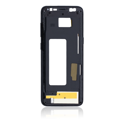 Replacement Mid-Frame Housing Compatible For Samsung Galaxy S8 (Midnight Black)
