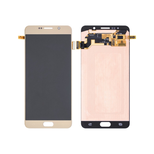 ESOURCE PARTS  Refurbished (Excellent) - Replacement Oled Assembly Without Frame Compatible for Samsung Galaxy Note 5 (Gold Platinum)