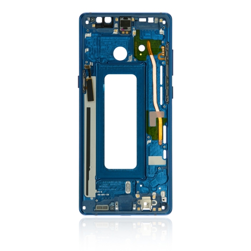 Replacement Mid-Frame Housing Compatible For Samsung Galaxy Note 8 (Blue)