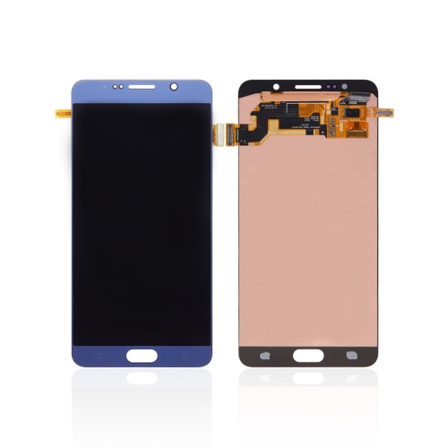 ESOURCE PARTS  Refurbished (Excellent) - Replacement Oled Assembly Without Frame Compatible for Samsung Galaxy Note 5 (Black Sapphire)