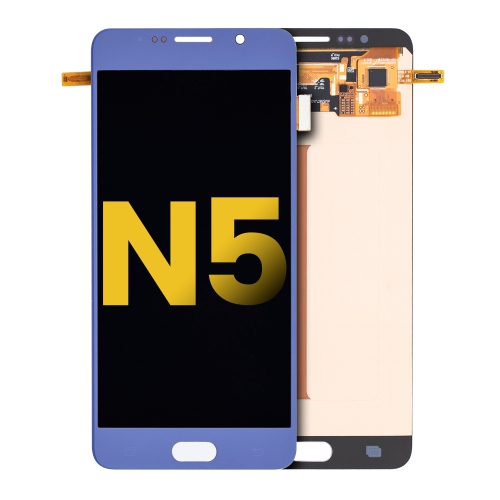 Replacement OLED Assembly Without Frame Compatible For Samsung Galaxy Note 5 (Black Sapphire) by ESOURCE PARTS - Refurbished condition - Image 2