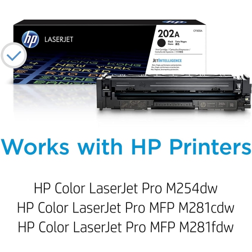 HP 202A Black Original Toner Cartridge
