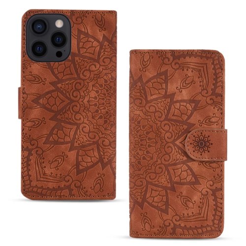 CaseWorld Étui portefeuille pour iPhone 14 PRO MAX en cuir de qualité supérieure avec fentes pour cartes fermeture magnétique support à rabat - Violet