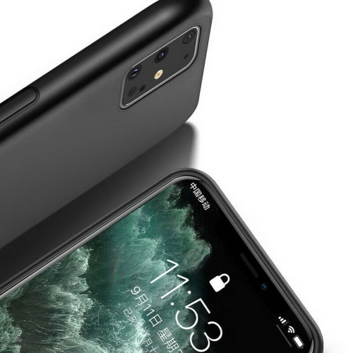 Kelvin Leather Magnetic Texture Slim Matte Back Phone Cove Anti Fall Frosted Stripe Cases For Samsunf Galaxy Note 20 Ultra - Blue