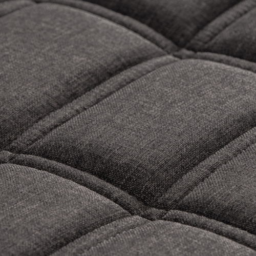 CorLiving California Tufted Upholstered Entryway Bench with Wood Legs, Hallway Bench, Bedroom Bench