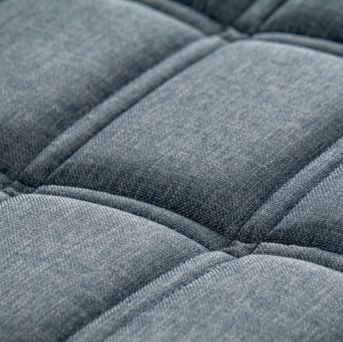 CorLiving California Tufted Upholstered Entryway Bench with Wood Legs, Hallway Bench, Bedroom Bench