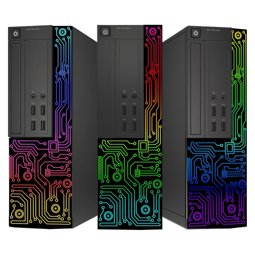 Dell OptiPlex Tower Desktop - Intel Core i5, 8GB Memory, 256GB SSD, Win 10 Pro, RGB + Keyboard & Mouse by DELL - Refurbished condition - Image 6
