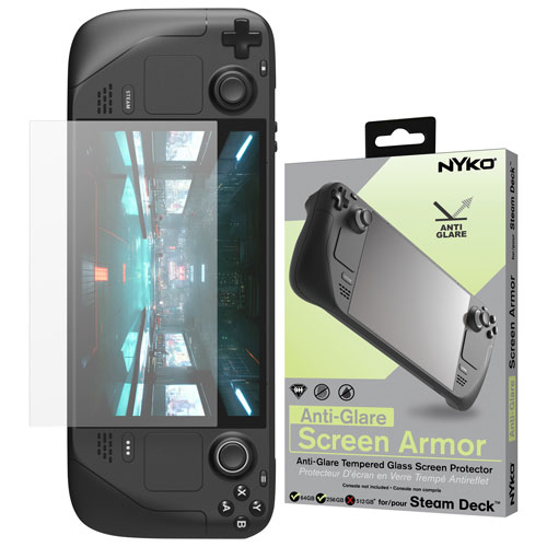 Nyko Steam Deck Anti Glare Tempered Glass Screen Protector | Best Buy ...