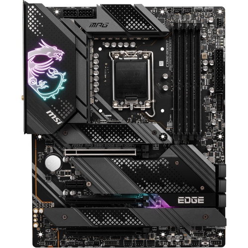 MSI MPG Z690 Edge WiFi DDR4 Gaming Motherboard (ATX, 12th Gen