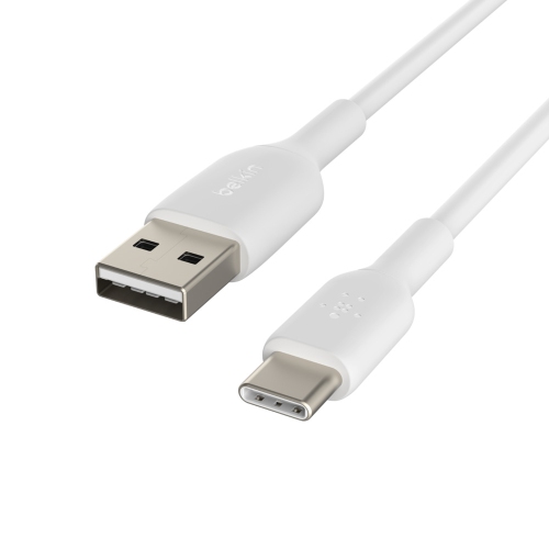 Belkin 2m USB-C/USB-A Cable - White - (CAB001BT2MWH)