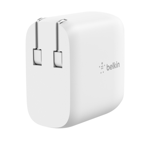 Belkin Boost Charge 40W Dual USB-C PD Wall Charger - White -