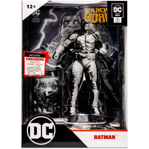 DC  Direct Comic 7 Inch Action Figure Exclusive - Batman Black & In White