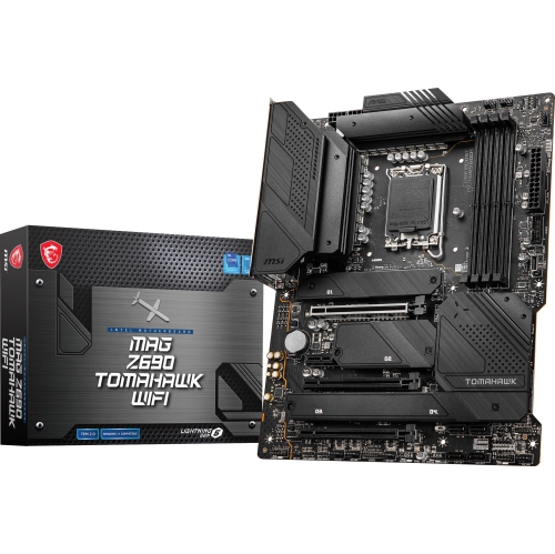 MSI MAG Z690 Tomahawk WiFi DDR4 Gaming Motherboard (ATX, 12th Gen