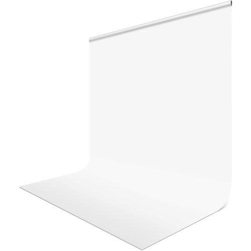5x7FT White Backdrop Portrait Background Collapsible White Photo