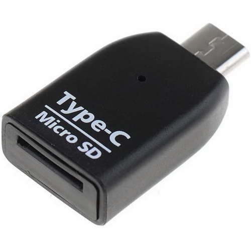 Mini lecteur de carte mémoire micro SD de type C; Adaptateur OTG