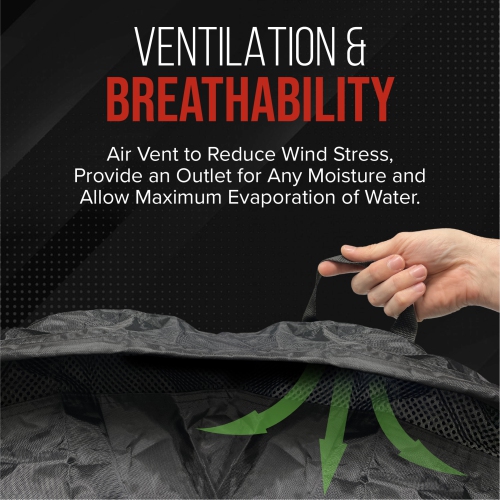 Compact Utility Tractor Cover, Lawn Tractor Cover Waterproof Heavy Duty, UV Resistant Riding Mower Cover, Farm Tractor Accessories, Cowling Cover,