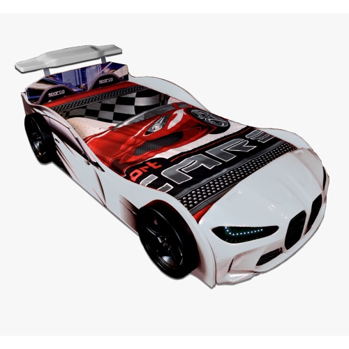 Lit de course GTX de CatKidsRoom avec lumières DEL et effets sonores