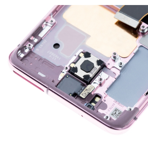 Replacement OLED Assembly With Frame Compatible For Samsung Galaxy S20 5G (Non-Verizon 5G UW Frame) (Cloud Pink) by ESOURCE PARTS - Refurbished condition - Image 4
