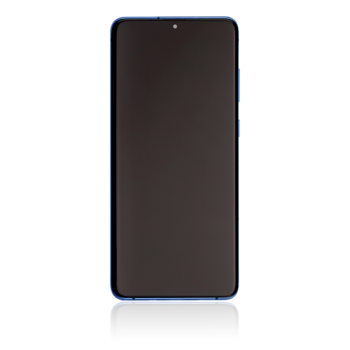 Replacement OLED Assembly With Frame Compatible For Samsung Galaxy S20 Plus 5G (Aura Blue) by ESOURCE PARTS - Refurbished condition - Image 4