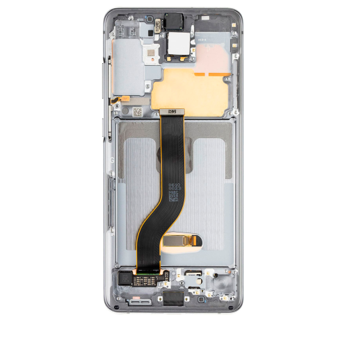 Replacement OLED Assembly With Frame Compatible For Samsung Galaxy S20 Plus 5G (Cosmic Gray) by ESOURCE PARTS - Refurbished condition - Image 2