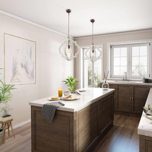 1-Light Lantern Globe Pendant