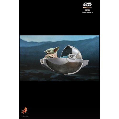 Hot Toys Grogu Star Wars: The Mandalorian 1/6 Scale Television Masterpiece Figure Set