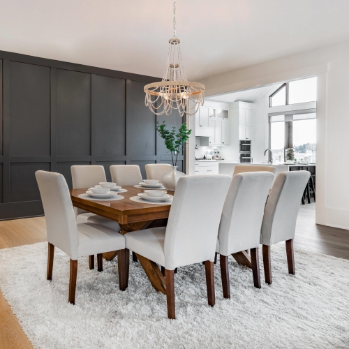 4-Light Boho Lantern Chandelier with Wood Beads