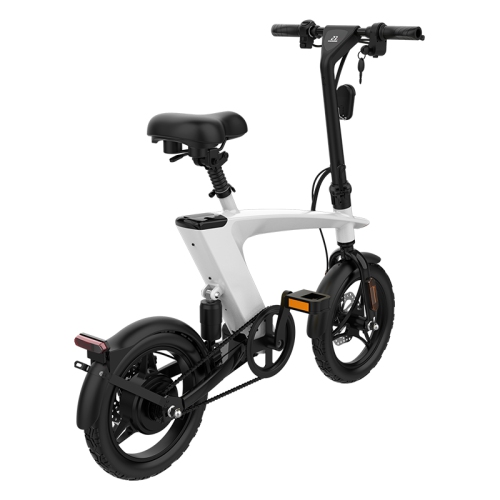 HX H1 Fly Fish 14 Inch Foldable E-Bike, Light Weight, LCD Display, Dual Suspension, 36V 10Ah Large Battery, 25KM/H Speed, Up to 75KM Range with Padel