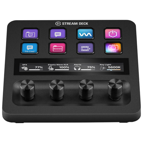 elgato Stream Deck +(プラス) Elgato Stream Deck Plus - keypad Input Device - 10GBD9901