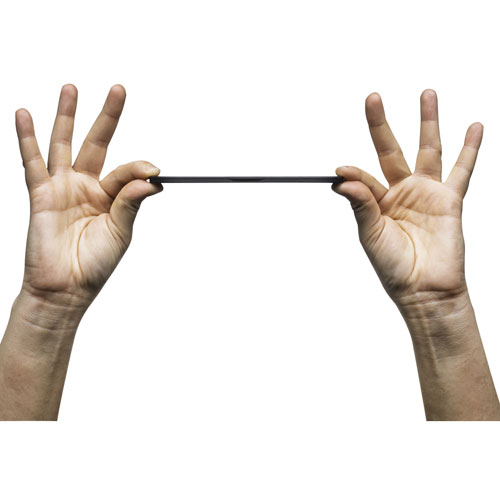 Lunettes de lecture Manhattan de ThinOptics avec étui Milano - Force 1,5 - Noir